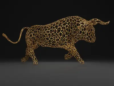 BullAbstract 3D model