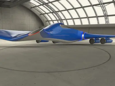 Space Ship 3D model shop