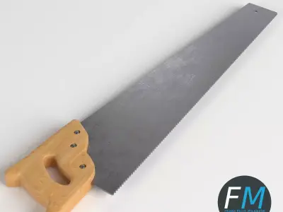 Hand saw 3D model buy