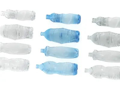 Trash Plastic Bottle 3D model purchase