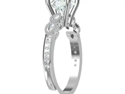 Wedding Ring  3D print model 264