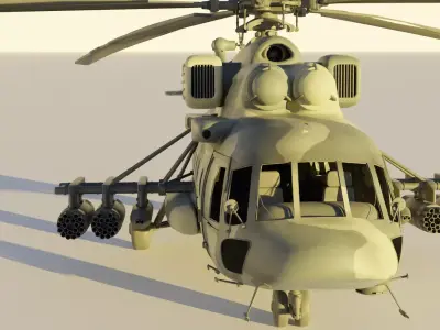 Sikorsky UH-60 Black Hawk plus 7 Skins 3D model Low-poly 3D model