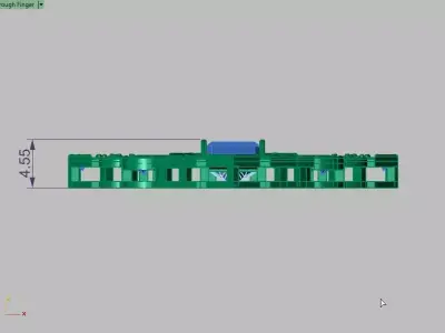  Diamond Brooch 3D print model