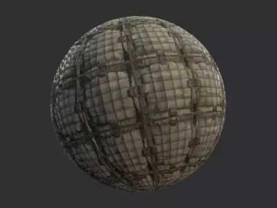 Sci-Fi Military Seamless PBR Texture 76 Texture