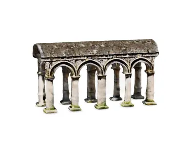 Old World Structure Artifact 3D model