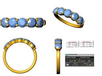 LUMINA PROMISE RING 3D model