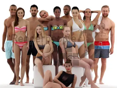 Bundle Swimwear Posed 001