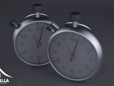 Stopwatch 3D model