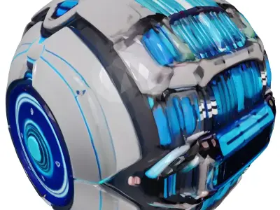 Energy Shield Generator 3D Model 3D model
