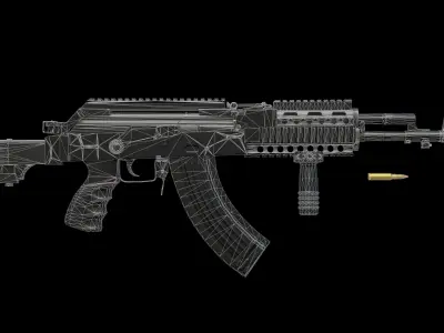 Polish Beryl - Game Ready Low-poly 3D model