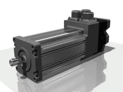 Servomotor WEG SWA40 - 6000RPM - 220-240V Free 3D model
