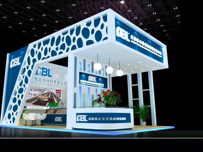 Exhibition - Area - 9X6-3DMAX2009-080 3D model