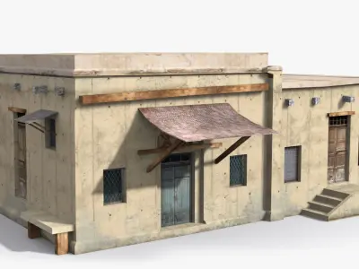 Arab x9 Low-poly 3D model purchase