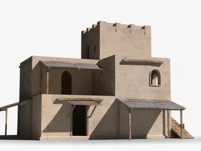 Arab x18 Low-poly 3D model purchase