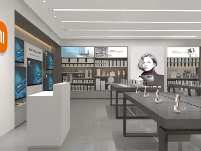 Xiaomi Store 3D model