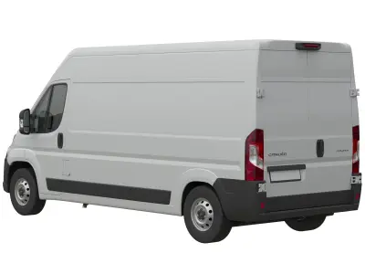 2024 Citroen JUMPER  L3H2 Detailed interior 3D model
