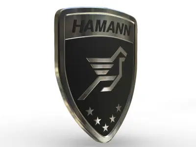 hamann logo 3D model