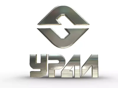 ural logo 3D model