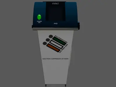 EVM kit For Election  3D model
