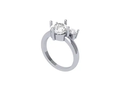 Wedding Ring  3D print model 185