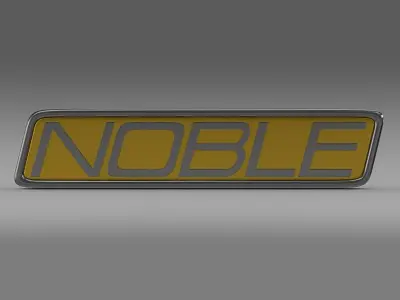 Noble Logo 3D model