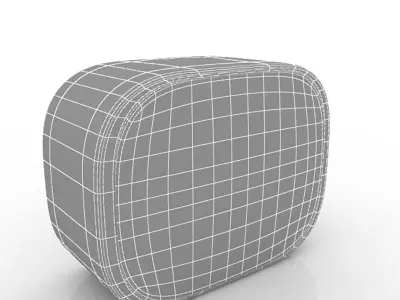 Table clock 3D model