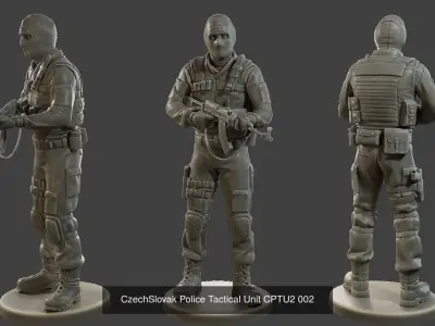 CzechSlovak Police Tactical Unit CPTU2 Pack1