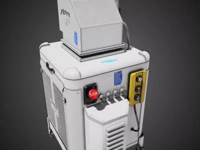 Air Cooler Conditioner  Low-poly 3D model