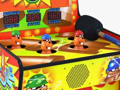 Arcade Games Collection 4 3D model