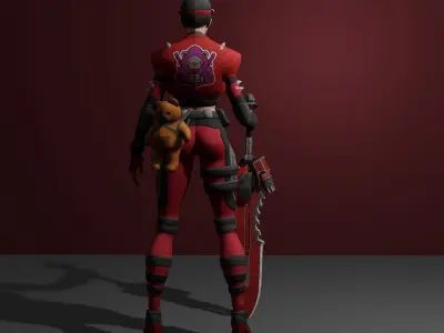 Rikka  3D model