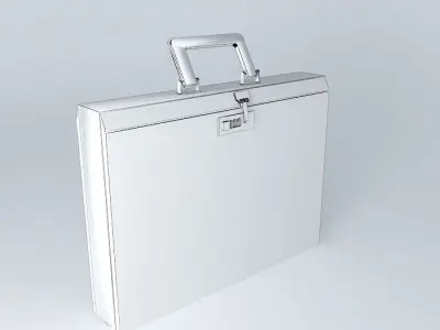 bad briefcase Free 3D model