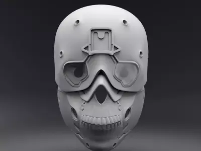 Wolves Helmet  3D print model