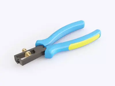 Stripping pliers 3D model