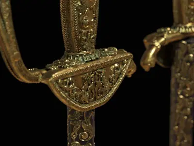 SOLDIER Napoleon Sword 3D model