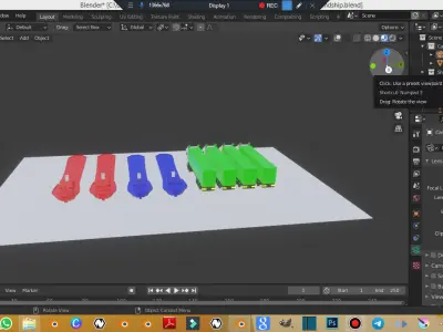 Container And Ship Models High poy 3D model