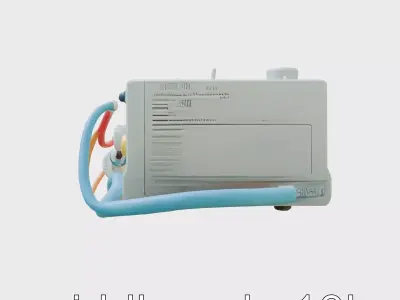 Breathing Circuits Medical Equipment model pack Low-poly 3D model