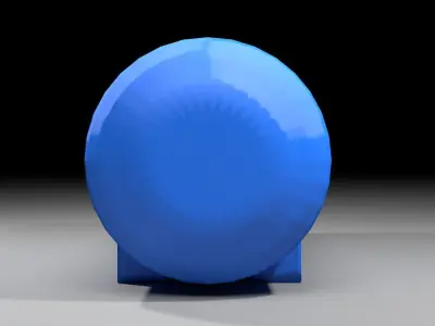 Plastic Water Tank 4 3D model