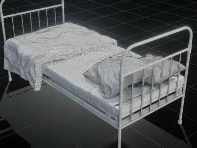 Bunk Bed model 3D model