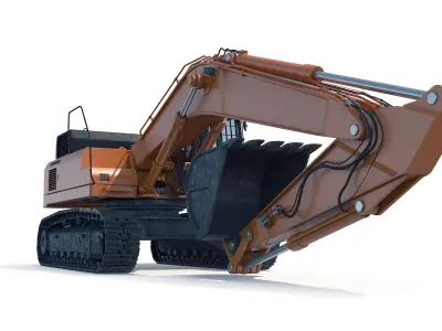 Generic Excavator 3D model