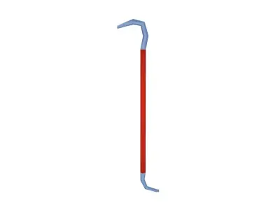 Crowbar - Hand Painted 3D model