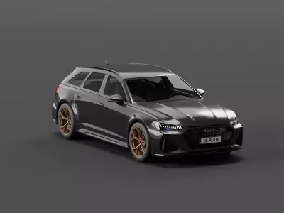Audi Rs6 Avant Performance Free 3D model