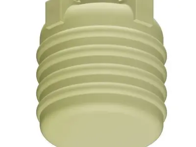 Plastic Storage Tank 3D model