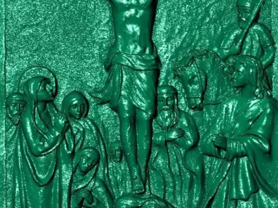 The crucifixion of Jesus Christ- Part 3 3D print model