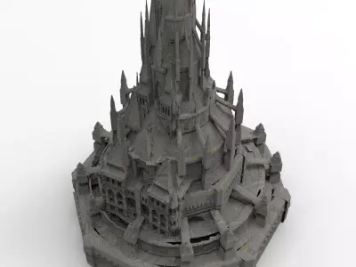  Magician Queens palace  3D model