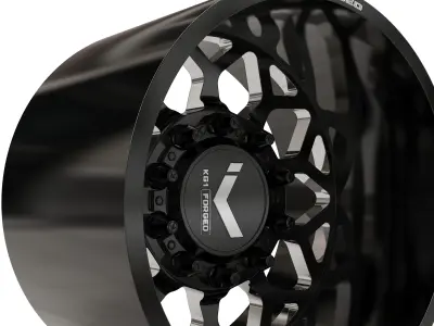 REAR KG1 KD016-1 DUALLY WHEEL 3D MODEL 3D model