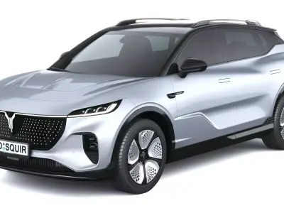 Voyah Courage 2026 3D model