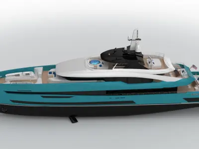Miraflores Yacht 3D model
