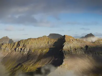  Icelandic Mountain Range - PBR 3D Model 