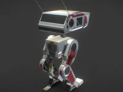 Star Wars Jedi Fallen Order BD1 Free Download Free low-poly 3D model