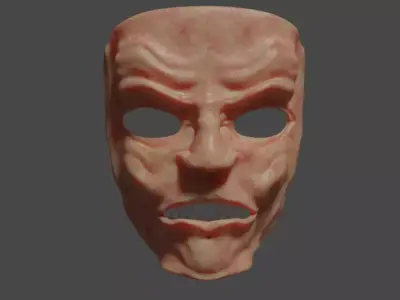 Halloween mask 3D model